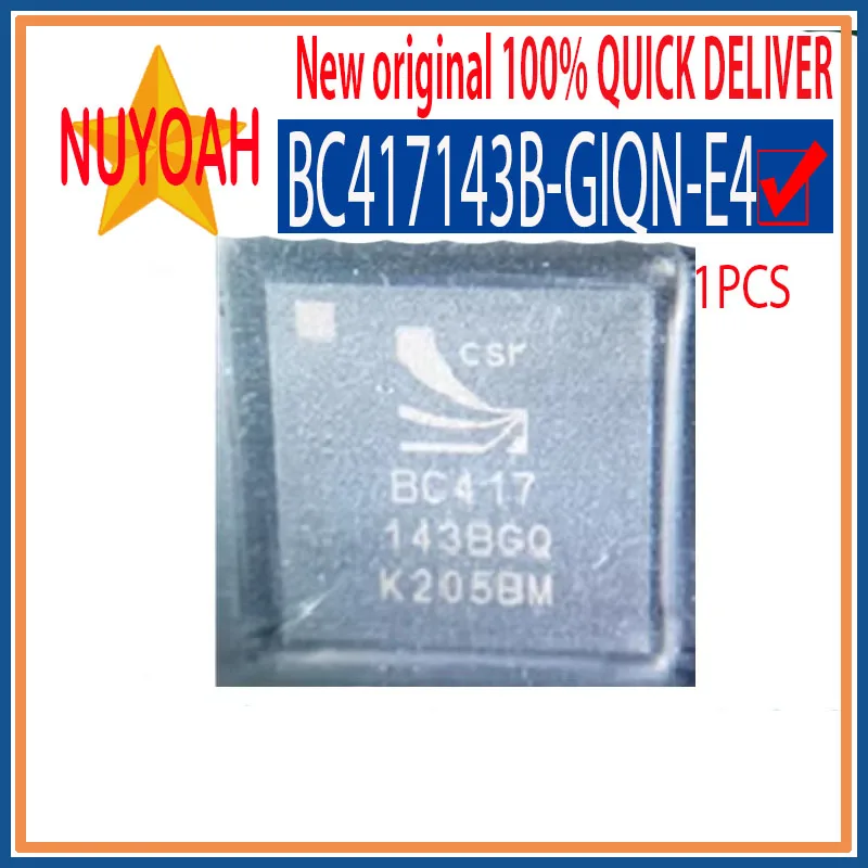 100% מקורי חדש BC417143B-GIQN-E4 4 Bluetooth צ ' יפ הבי מסך מודפס BC417143BGQ שבב יחיד® Bluetooth v2.0+EDR מערכת